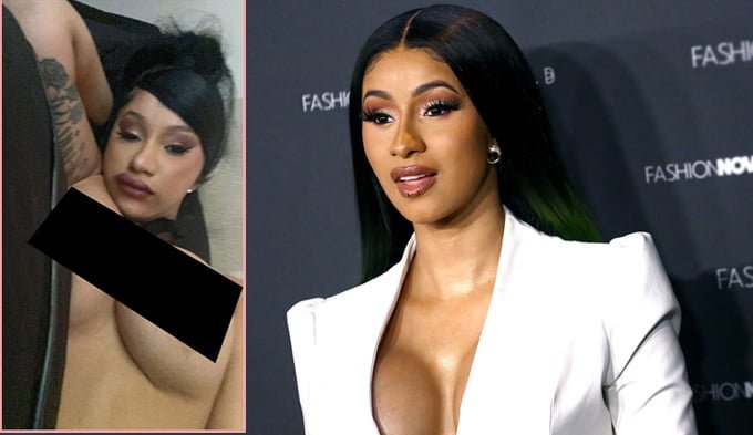 Cardi B Accidentally Posted Topless Picture On Instagram Stories Lavyon