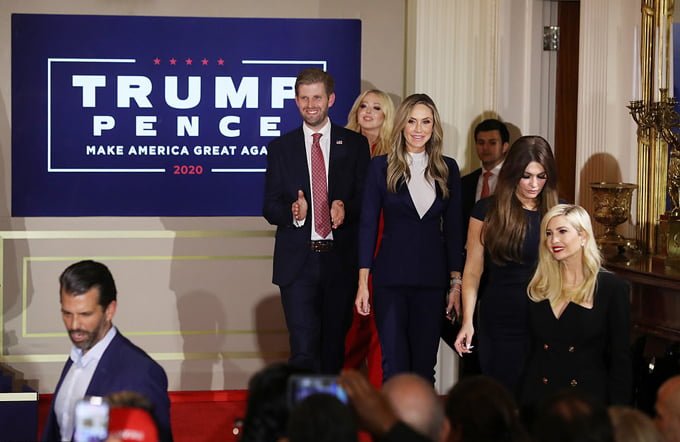 Supporters expect Mr. Trump's sons and daughters to run for president 2024