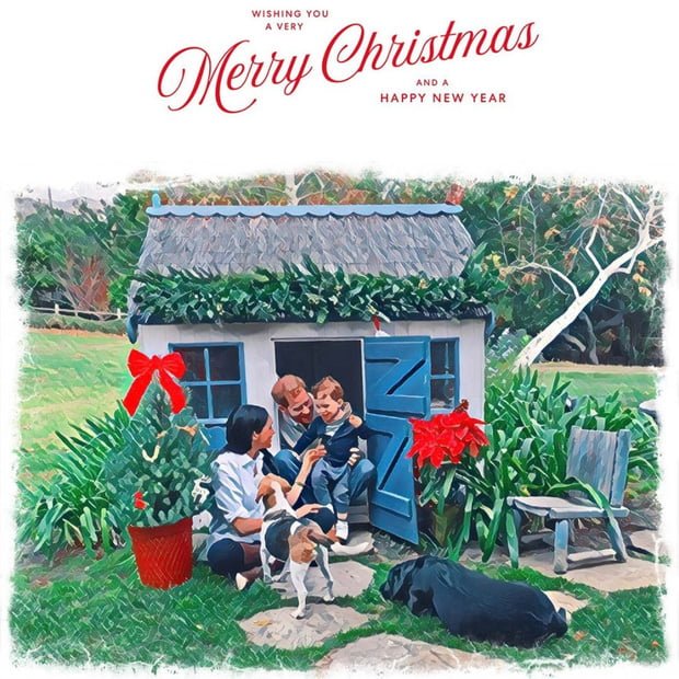 Meghan Markle, Prince Harry and Archie release first US Christmas card