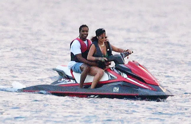 Rihanna brought her new boyfriend to visit her hometown
