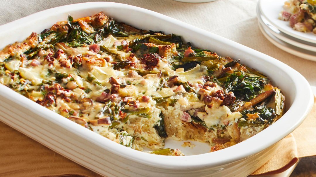 savory bread pudding wide