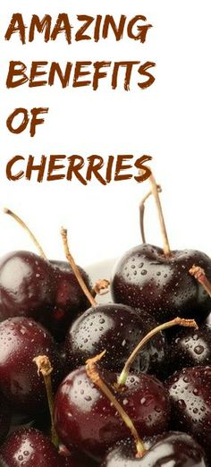 Health Benefits Of Cherries