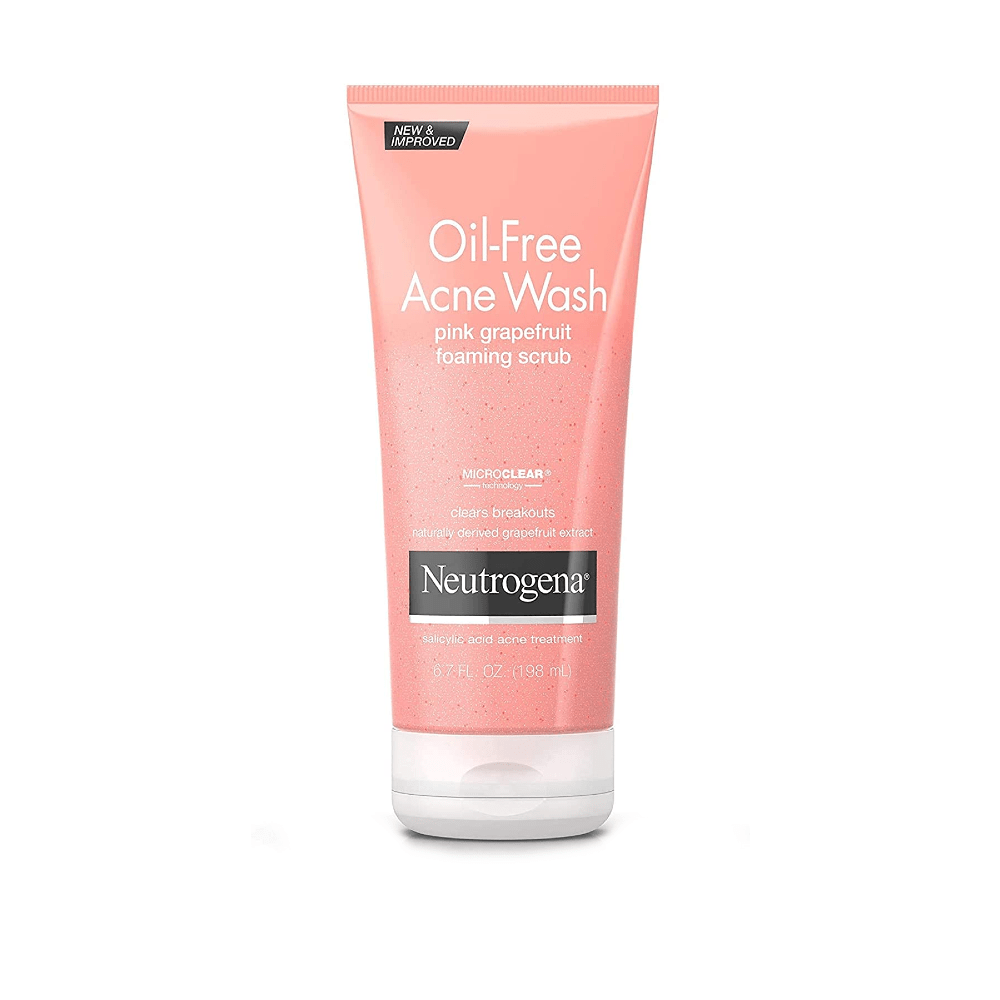 Facial Scrub Neutrogen Oil-Free Acne Wash Pink Grapefruit