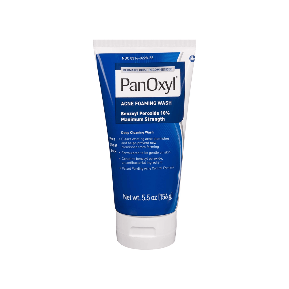 10 percent PanOxyl Acne Foaming Wash With Benzoyl Peroxide