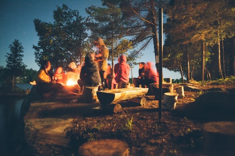 A Summer Family Camping Trip - photo by Tegan Mierle