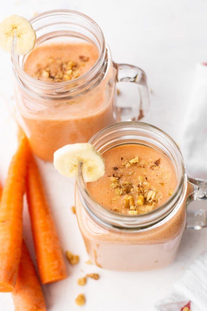 Smoothie with Carrot Cake - Photo by Brittany Mullins
