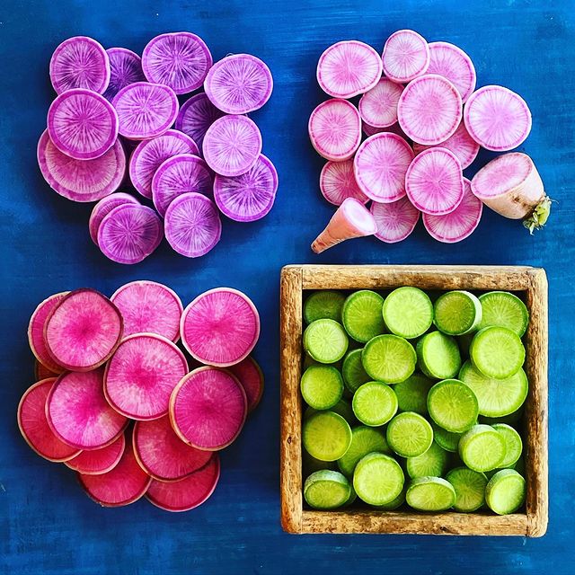 Radishes provide a plethora of health benefits - Photo from Instagram @bakercreekseeds