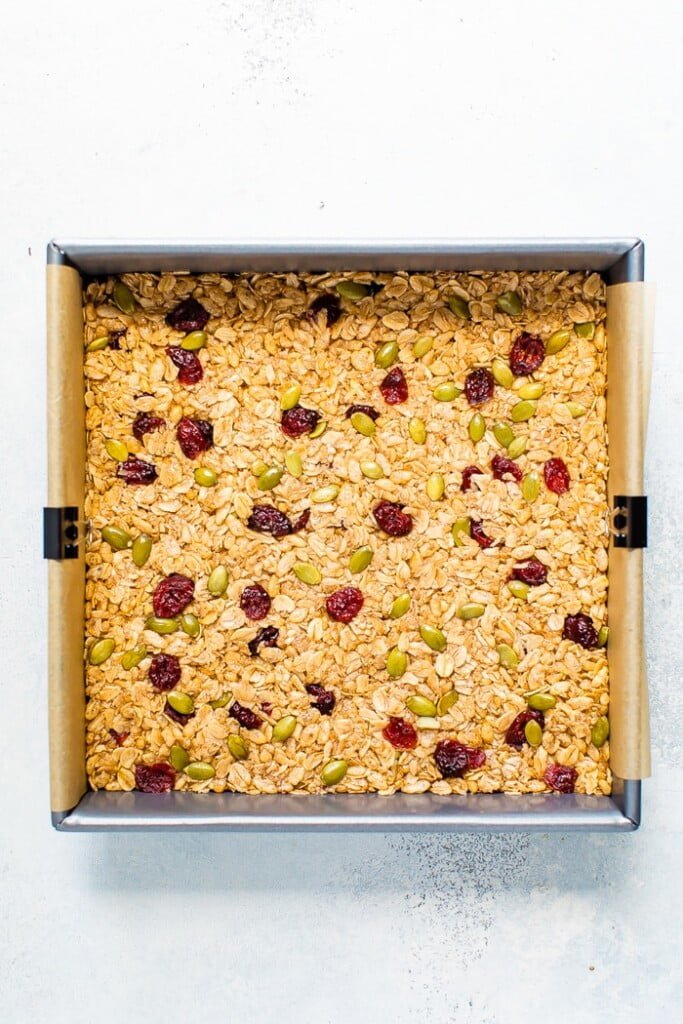 Granola Bars With Pumpkin Spice - Photo from eatingbirdfood