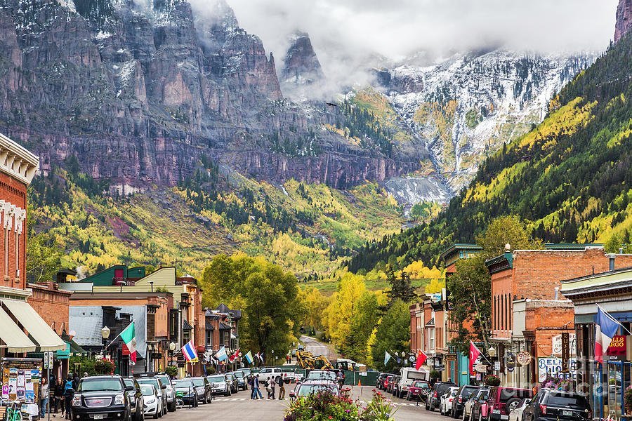 autumn in telluride coloradoautumn in telluride colorado this place lights up like a christmas tre daryl l hunter