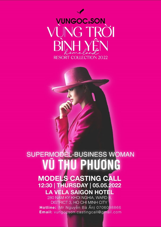 casting call VU THU PHUONG 01