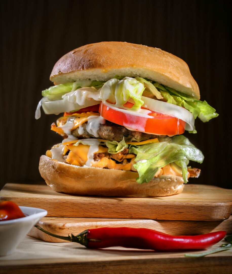 burger - one of the best dish for summer