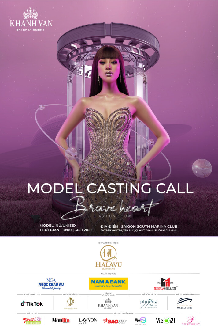 Poster Casting Brave Heart Fashion Show scaled