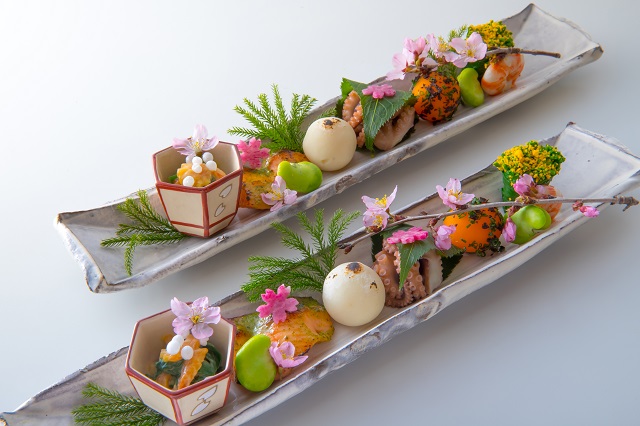 5 food by Chef Takagi