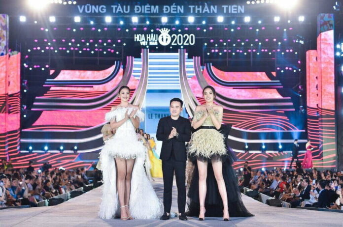 Tiểu Vy, Kỳ Duyên đọ catwalk trong bộ sưu tập thời trang mới của NTK Lê Thanh Hòa