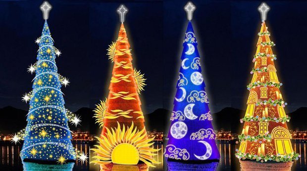 The most special Christmas trees in the history of Christmas seasons around the world