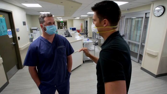 Louisiana physicians are struggling to keep up with the influx of COVID patients.