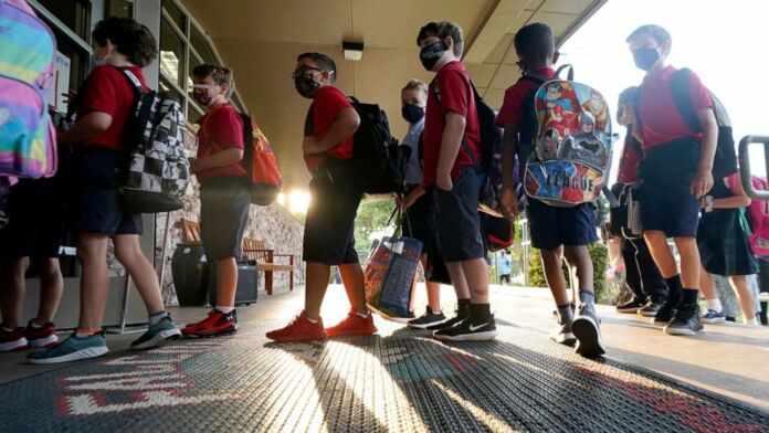 According to a Rockefeller Foundation poll, one-third of parents are unaware of their school's COVID safety strategy.