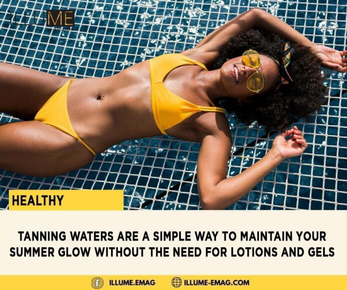 Tanning Waters Are A Simple Way To Maintain Your Summer Glow Without The Need For Lotions And Gels