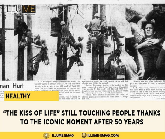 “The Kiss Of Life” Still Touching People Thanks To The Iconic Moment After 50 Years
