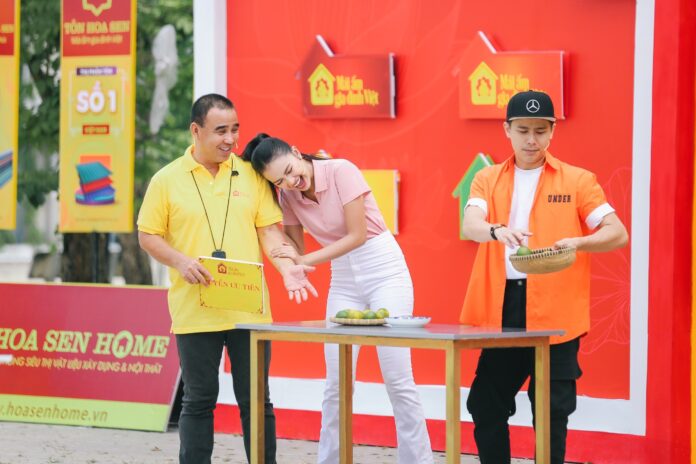 MC Quyền Linh và Hoa hậu Ngọc Châu