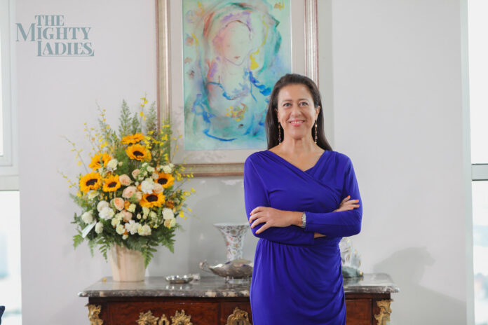 Spouse of Italian Consul General Milena Padula