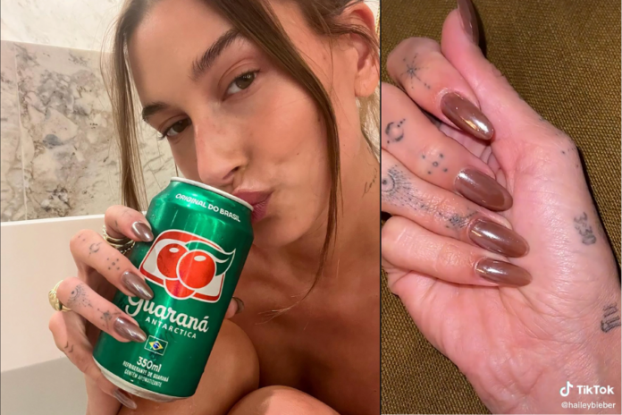Hailey bieber's nails