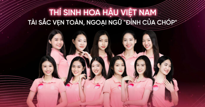 Thí sinh Hoa hậu Việt Nam 2022