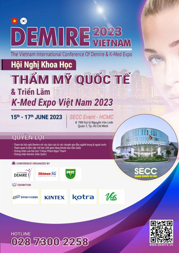 Sự kiện Triển lãm Trang thiết bị Y tế Quốc tế - K-Med Expo Vietnam 2023 kết hợp hội nghị Demire 2023