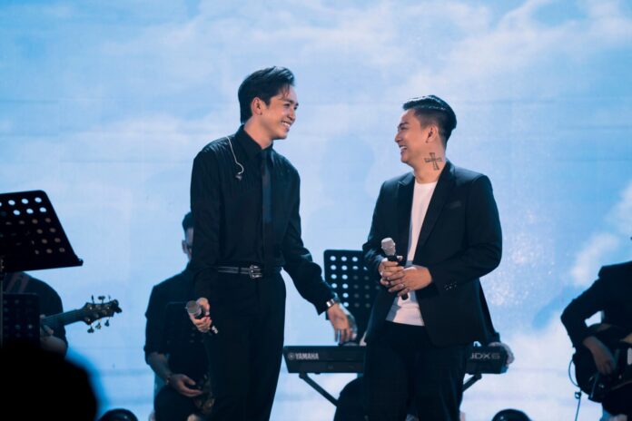 Hoài Lâm cùng Bạch Công Khanh song ca trong đêm nhạc