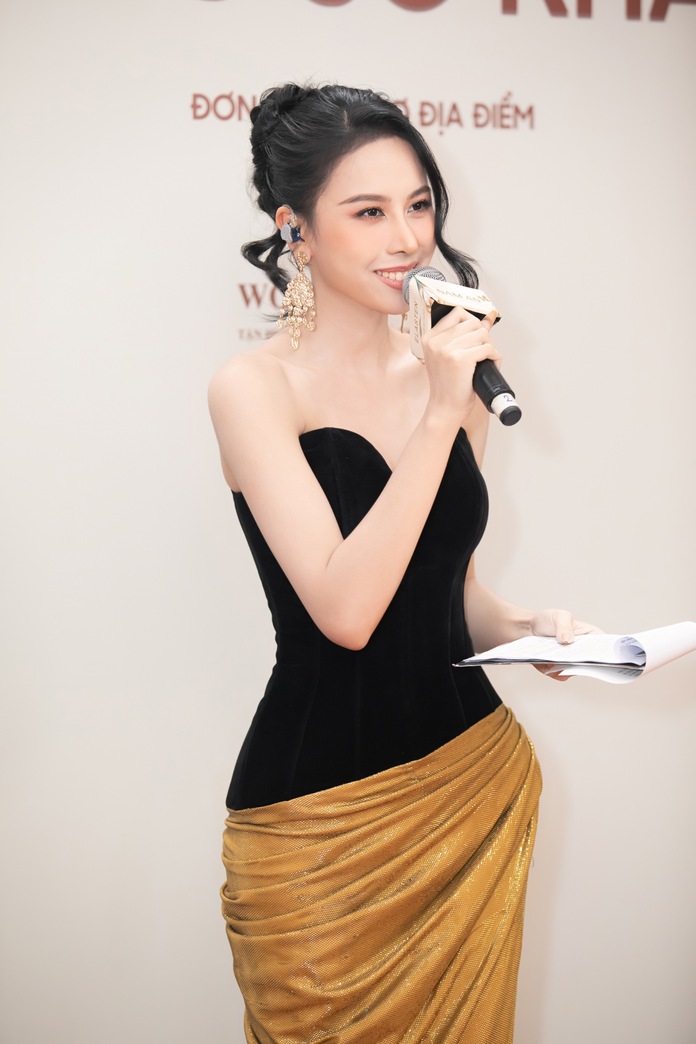 Á hậu Ngọc Hằng làm MC tại Miss Grand Vietnam 2023