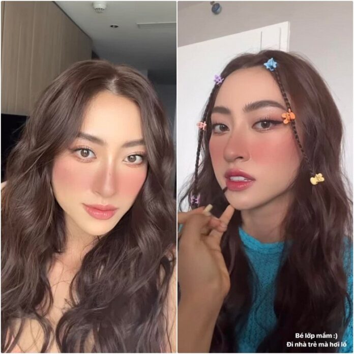 makeup say rượu
