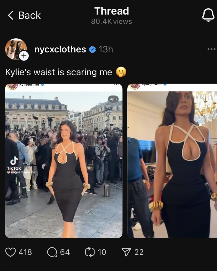 Kylie Jenner khiến dân tình “phát sợ” vì vòng eo nhỏ đến khó tin 3 Kylie Jenner