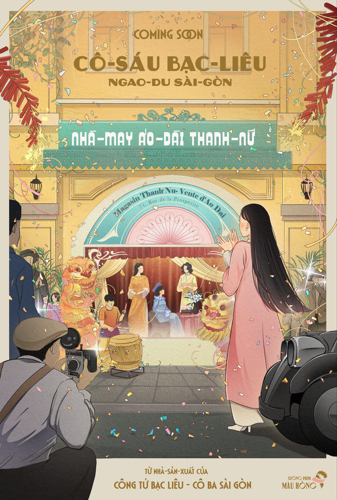 Co Sau Bac Lieu size poster