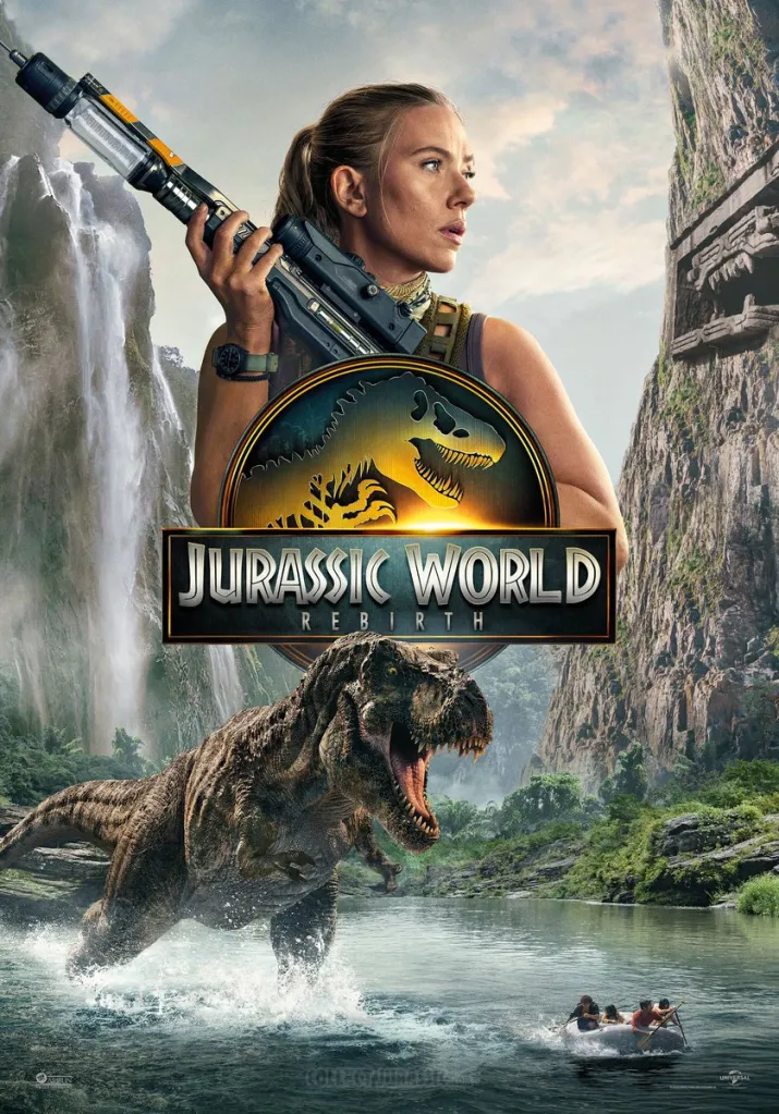 Jurassic World Rebirth T rex poster