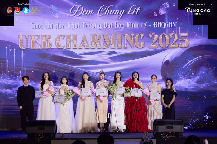 Su gop mat cua cac Dai su truyen thong tai Dem Chung ket UEB Charming 2025