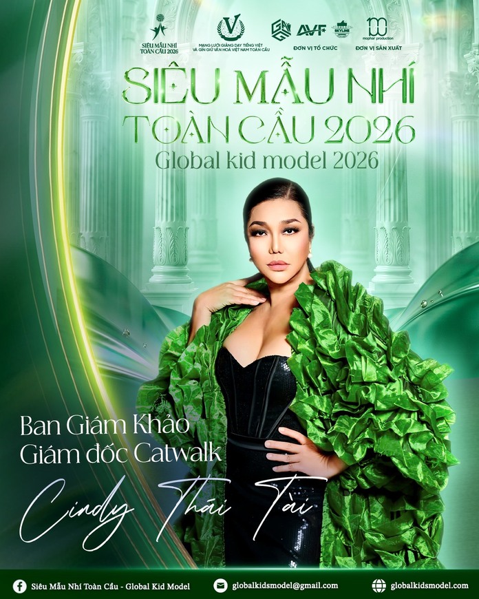 Nghệ sĩ Cindy Thái Tài mang kinh nghiệm đào tạo người mẫu đến “Siêu Mẫu Nhí Toàn Cầu 2026” 5 Cindy2