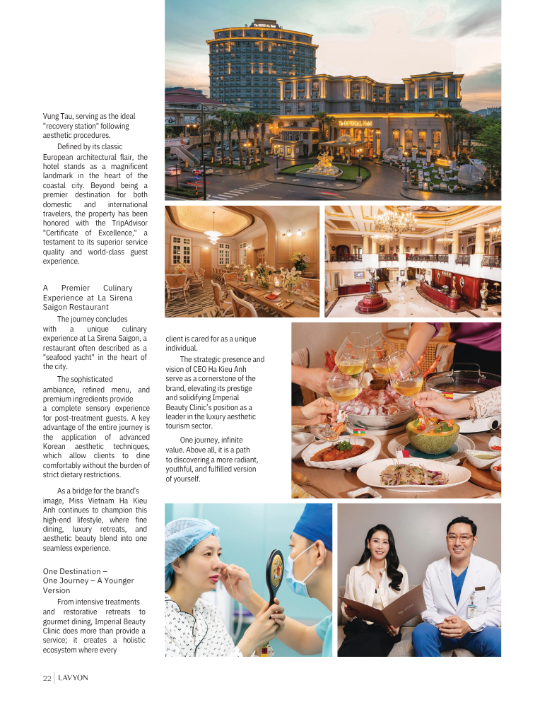 Imperial Beauty Clinic: A Premier 5 - star Aethetic Tourism Ecosystem for the Overseas Vietnamese Community 5 Imperial 5